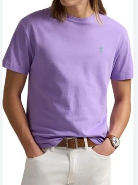 Polo by Ralph Lauren Lavender Short Sleeve Crew Tee
